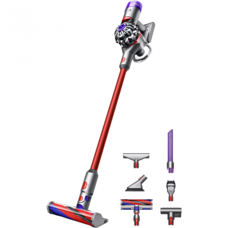 Купить беспроводной пылесос Dyson V8 Slim Fluffy Extra (SV10K) Red  (Красный) в Москве по низкой цене